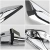 Pair For BMW X3 X4 F25 F26 Chrome Front Side Fender Finisher Trim Right & Left
