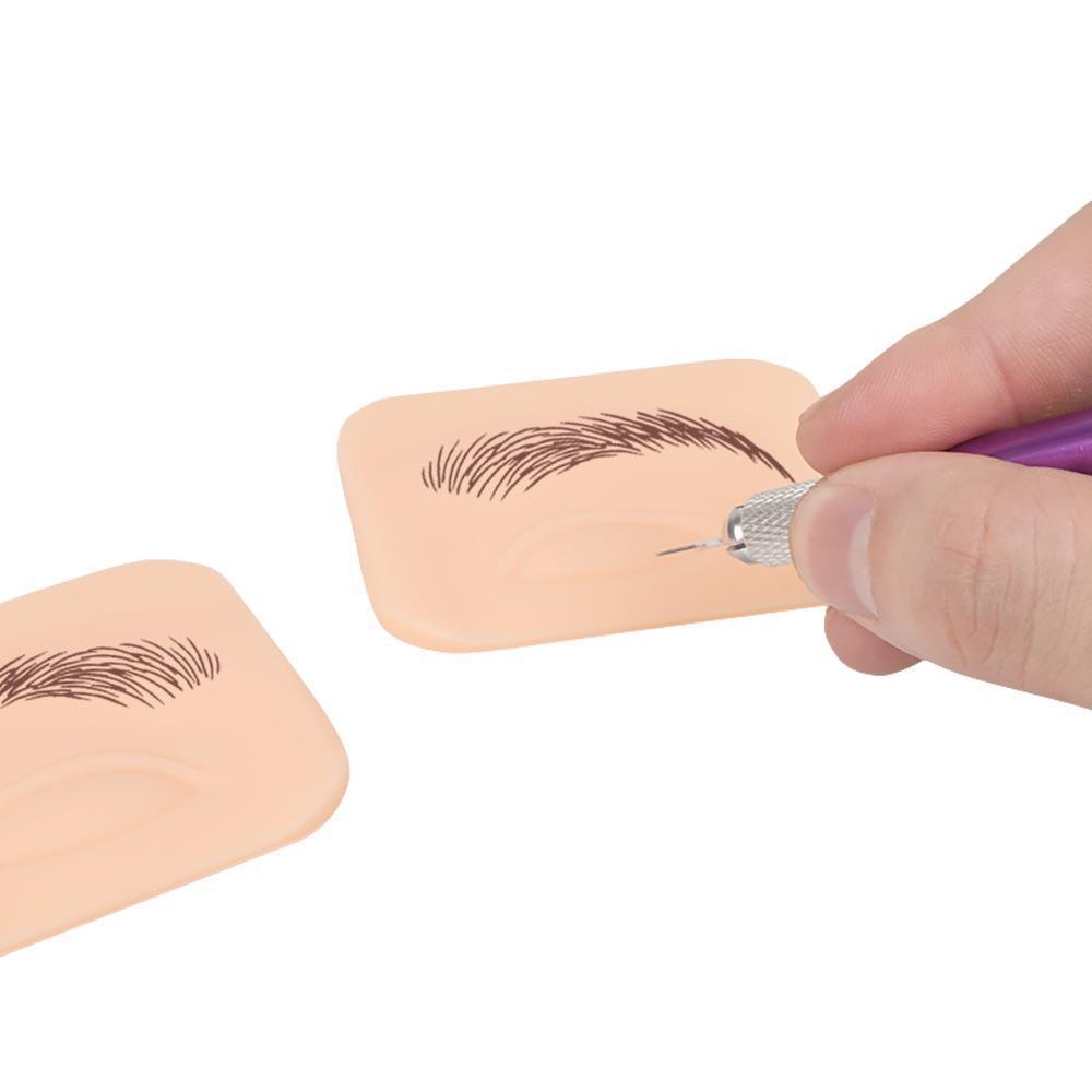 3D Silicone Practice Skin for Microblading Eyebrow & Eyeliner