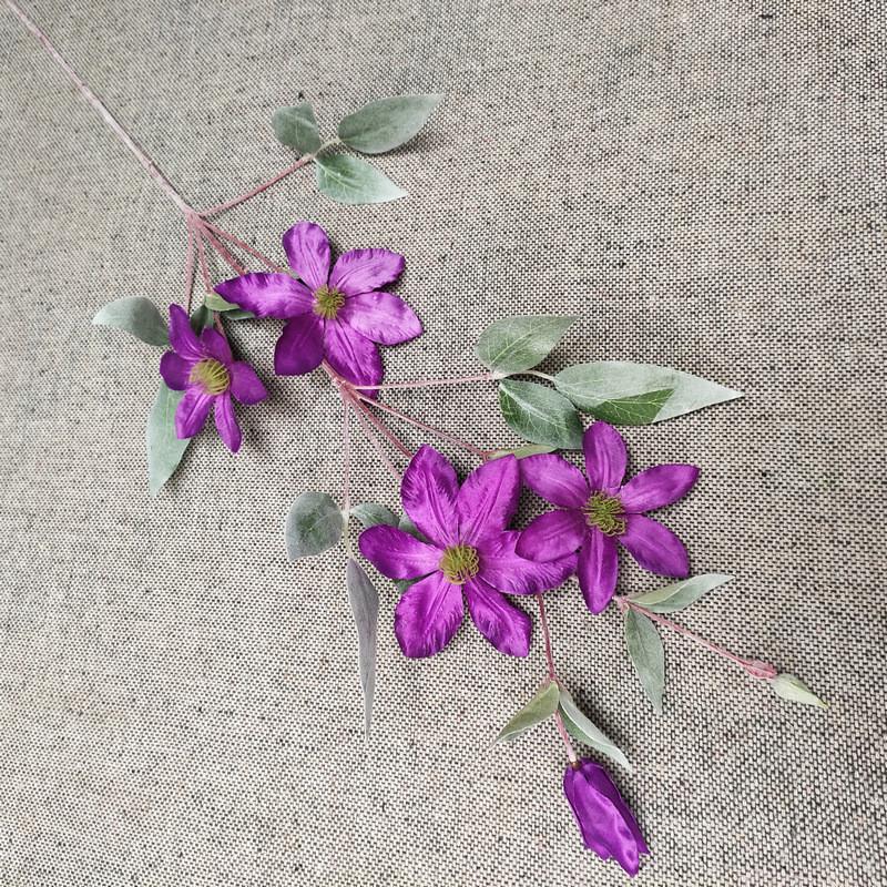 15color Faux Iris Flower Arrangement For Party Celebrations And Photography Props