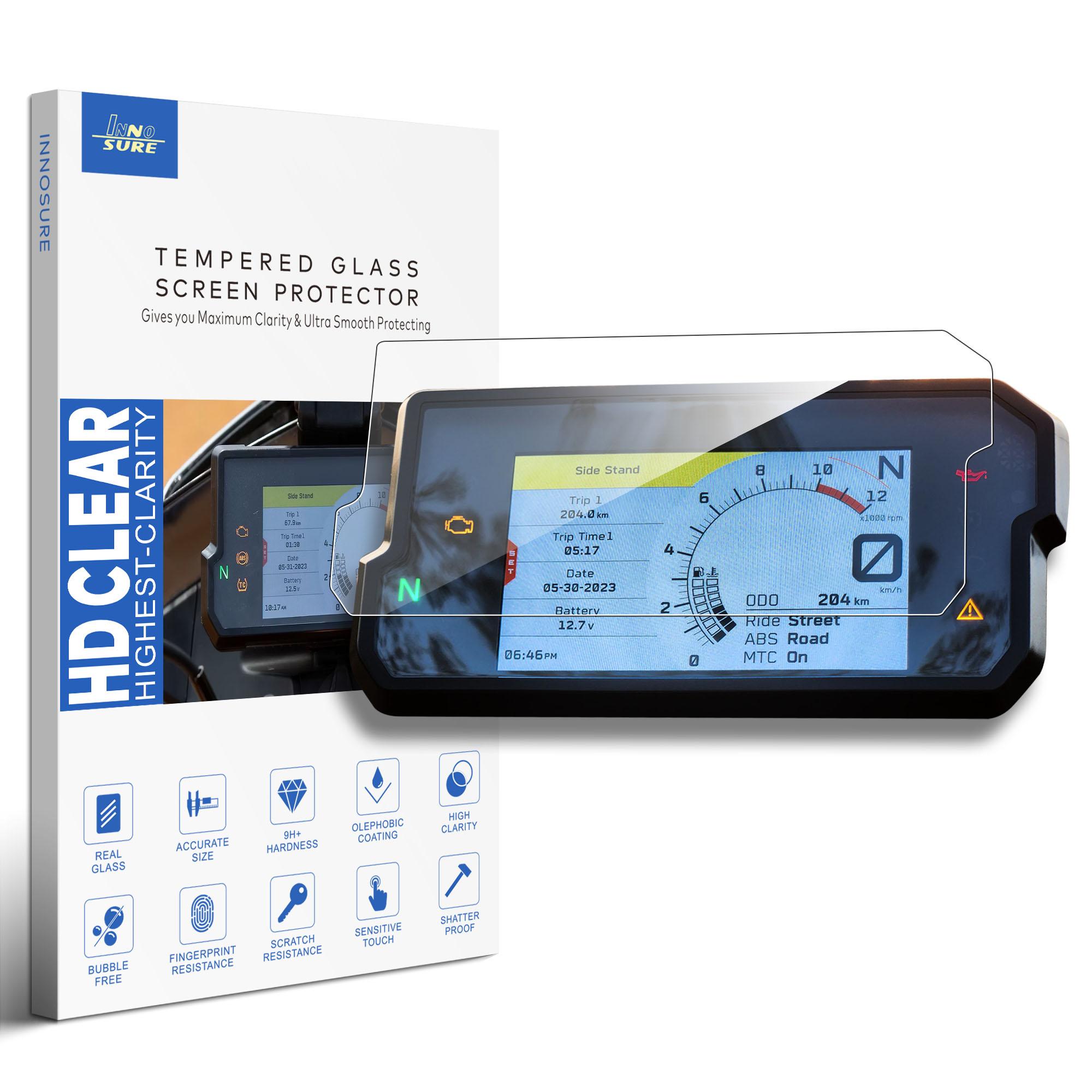 

Tempered Glass Screen Protector for KTM 390/790/890 Adventure, KTM 125/390 Duke, KTM RC 125/390 Motorcycle 5-Inch Instrument 1pcs