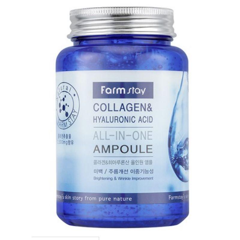 

Farmstay Collagen & Hyaluronic Acid All-In-One Ampoule 250 ml 1pcs