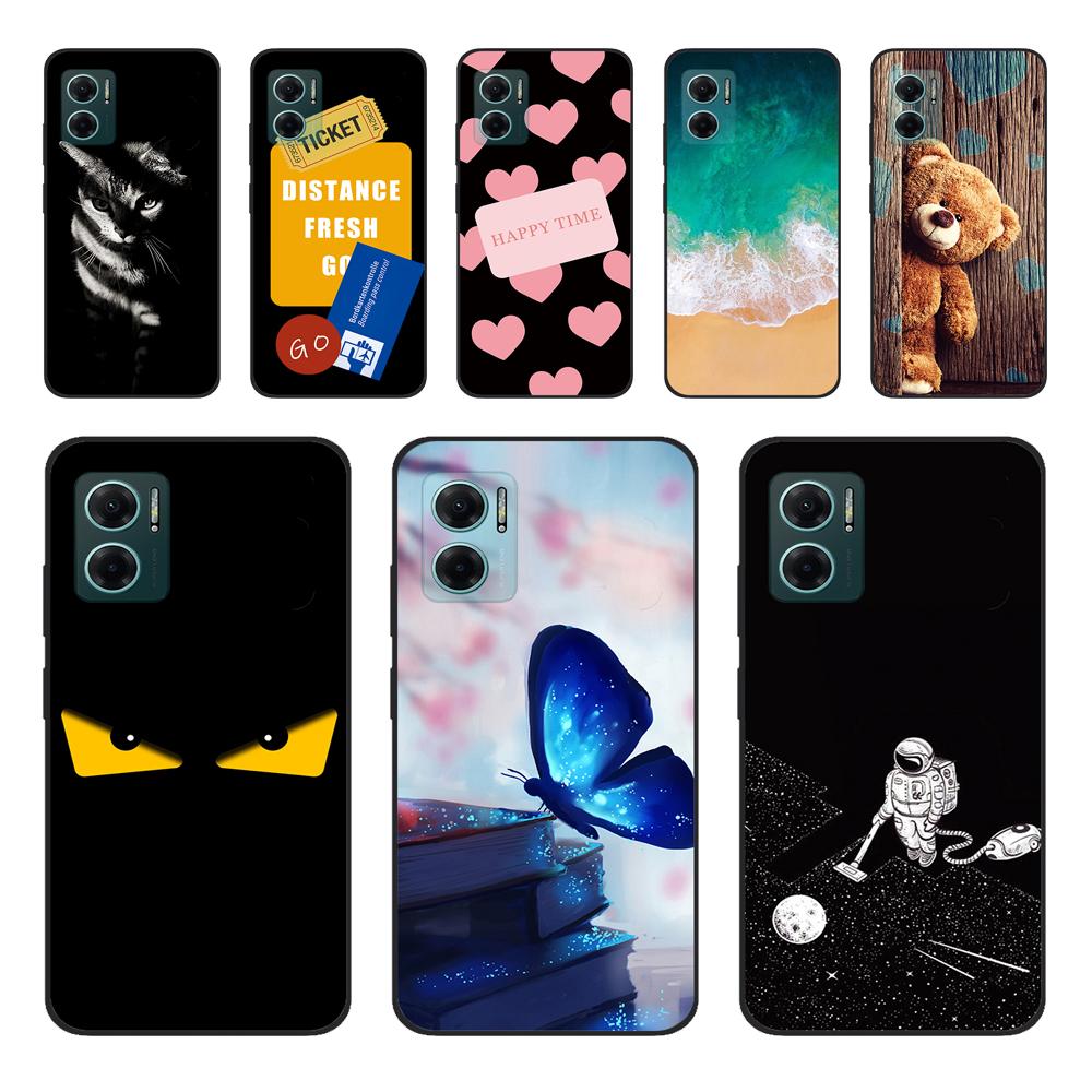 For Redmi Note 11E 5G Case 2022 NEW Fashion Lovely Soft Phone Cases for Xiaomi Redmi Note 11E Silicon Back Cover 11 E TPU BumpeR
