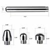 Metal Shower Cleansing Kit Vaginal Anal Enema Colon Douche Enema System Colonic