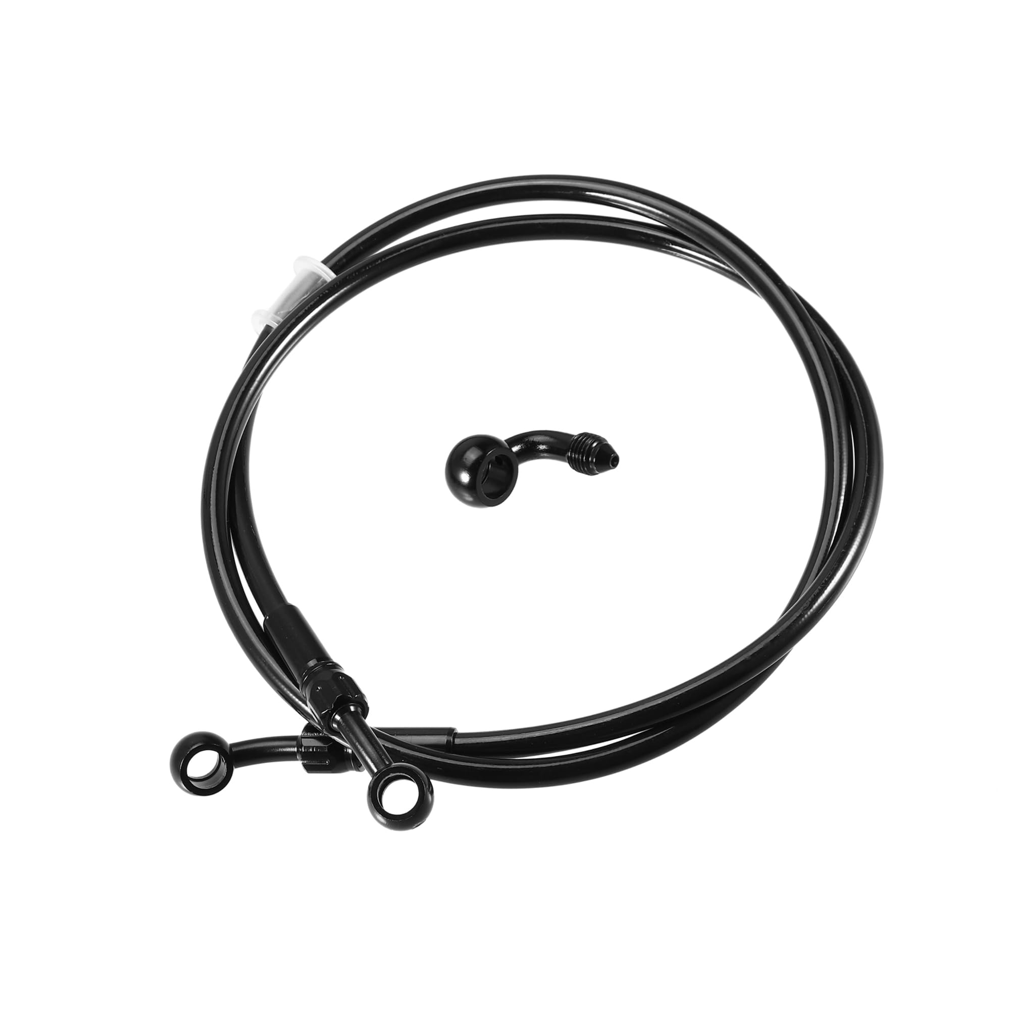 BULLSPANN Motorcycle Brake Hose Clutch Hose Oil Resistant Hose Motorcycle 110cm чёрный