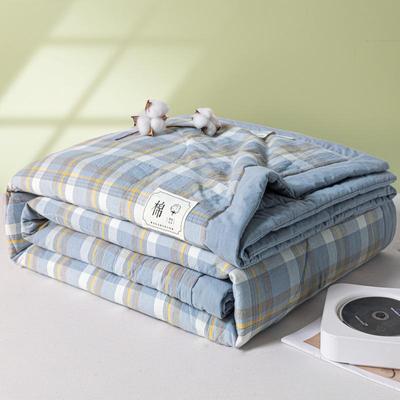 Summer Cool Air Conditioning Quilt - Washable Cotton Thin Quilt for Students and Dorms