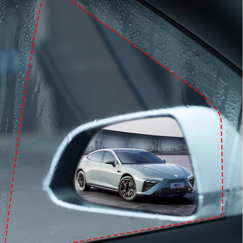 For NETA S Special Rearview Mirror Rainproof Sticker NETA S Hunting Modified Rearview Mirror Waterproof Fog Anti-glare High Defi