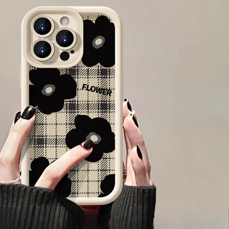 

Подходит для Apple 15promax Чехол для мобильного телефона iPhone 14/13 Flower Bow Doll 12/11 Lambskin 6s iPhone 6s Plus