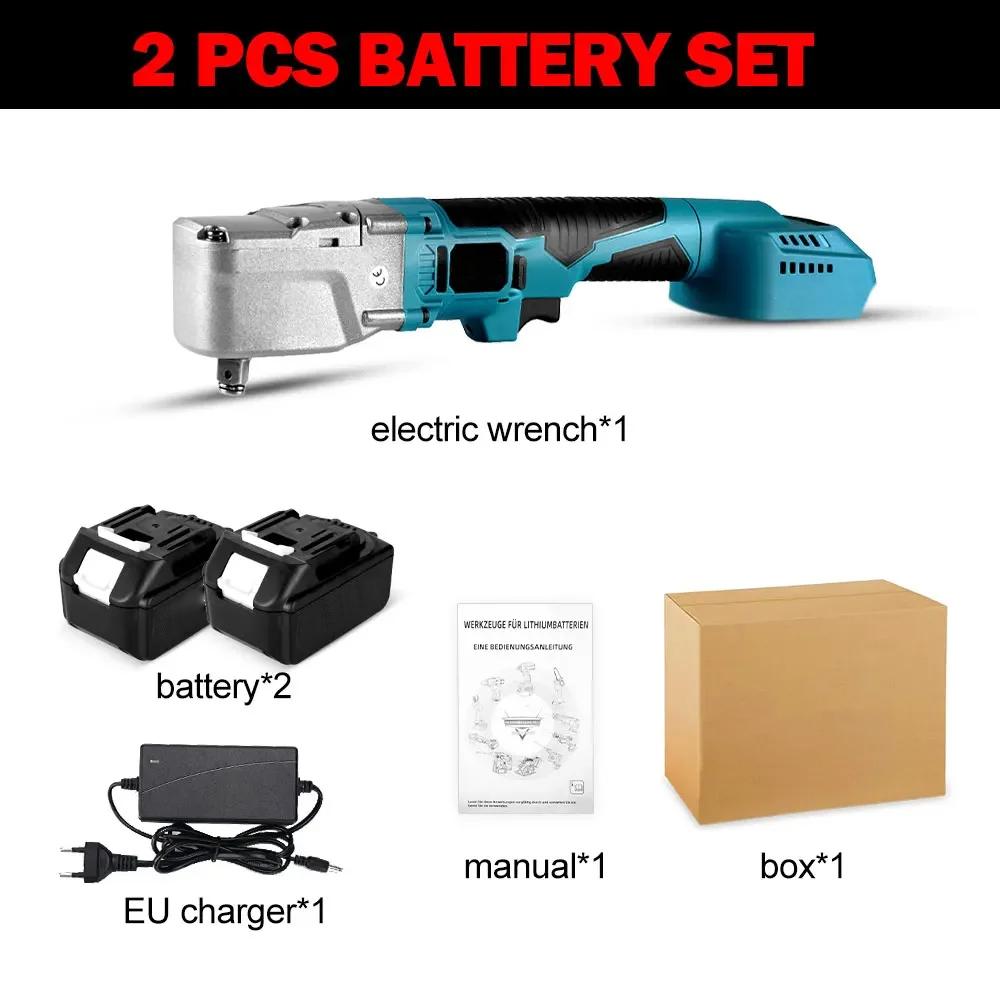 1000nm chave de catraca elétrica sem escova 1/2 ''conjunto de chave de catraca ferramenta elétrica remoção porca parafuso reparo de carro para bateria makita 18v