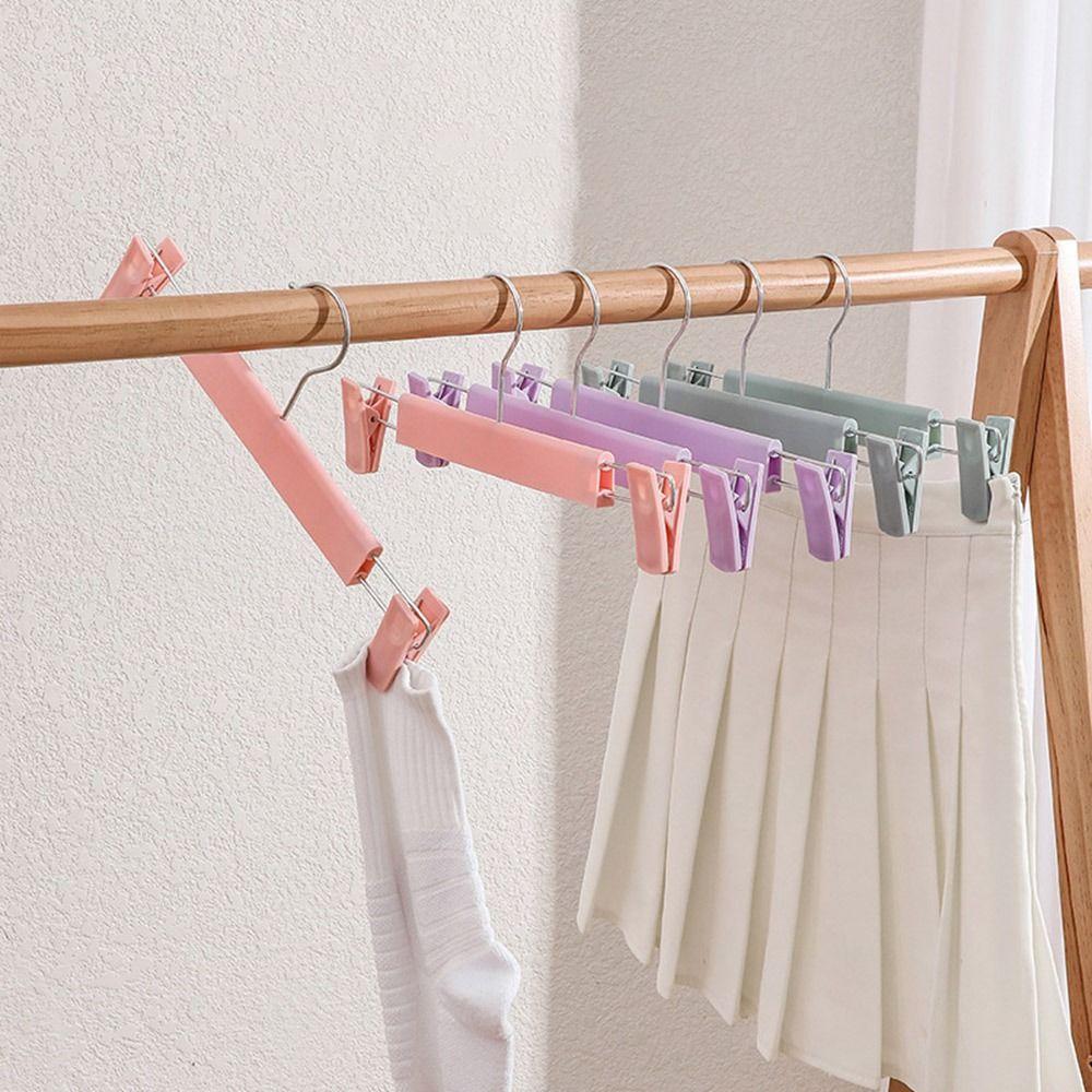 New Non Slip Pants Clip Adjustable Traceless Hanger Pants Hanger