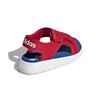 Adidas Comfort Sandal I Comfortable Low top Toddler Shoes Blue Red Infant And Toddler EG2231