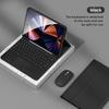 Wireless BT Keyboard USB Keypad with PU Leather Protecting Case for Tablet Compatible with AIr3 10.5in  Pro