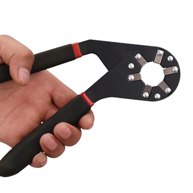 6/8In Multifunctional Adjustable Universal Wrench With Chrome Craftsman Wrench Grip Multifunctional Repair Hand Tool