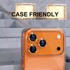 Bling Glitter Diamond Metal Frame Camera Protector for IPhone 17 Pro Max Air 17Pro Alloy Lens Tempered Glass Film Ring Cover Cap