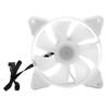 Computer Case Cooler Fan PC Ventilator RGB MultiColor CPU Cooling Fan 12V DC 6PIN(Round Frame )