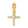 925 Silver Charms Cross Bible Heart Zircon Earrings Beads Pendant Bracelets Necklaces Womens DIY Jewelry Gift