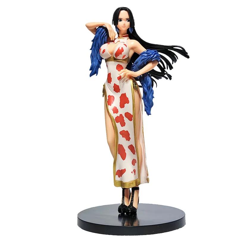 

Hot 22cm Anime One Piece Figure Boa Hancock Action Figure Sexy Girl Statue Collection Decoration Christmas Children Toy Gift