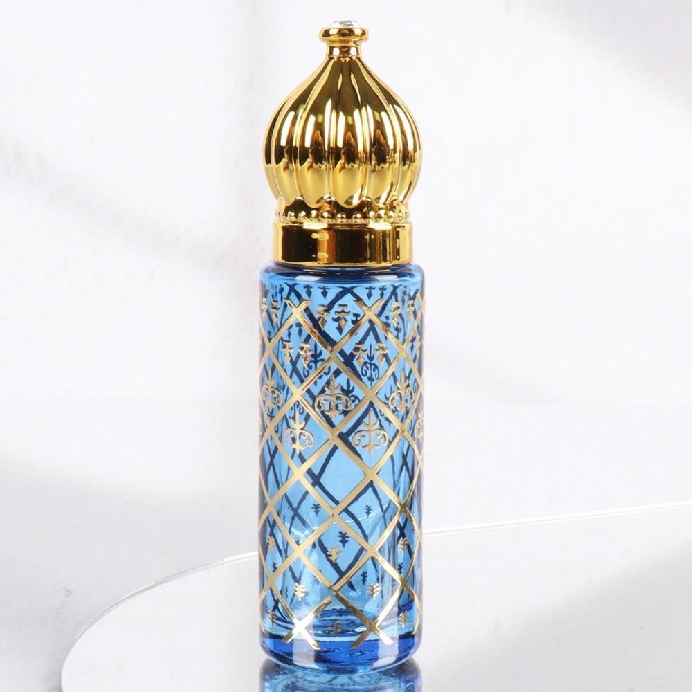 Glass Empty Perfume Bottle Color Packaging Portable Glass Bottle Roll-on Bottle  Travel Accessorie