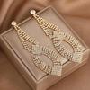 Elegant Rhinestone Tassel Earrings for Women - Shiny, Versatile, Luxury Fashion Jewelry.