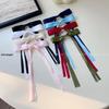 Sweet Japanese & Korean Style Ribbon Hair Bow Clip – Cute & Versatile Duckbill Hair Accessory for Women