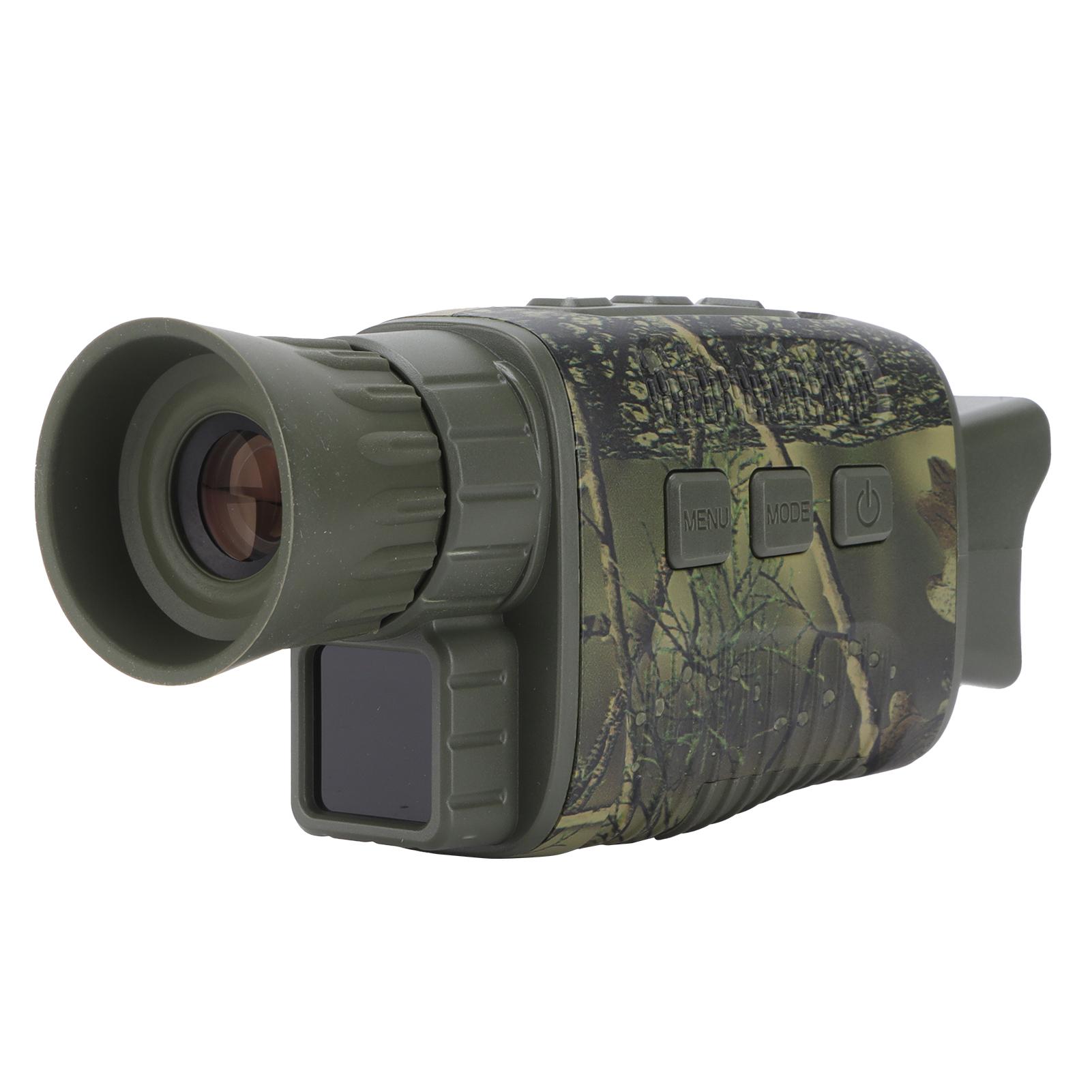 

Monocular HD Infrared Digital Night Vision Device Black and White Night Vision for PatrolCamouflage камуфляжний