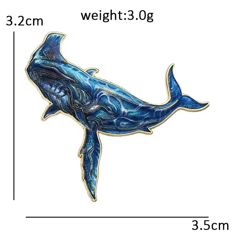 Cartoon Legendary Beast Pins 5-design Metal Enamel Dragon Fish Animal Brooch Pin For Clothes Backpack Badge Friends Gifts