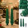 Set of 2 Electronic Candle Lights for Christmas Tree Holiday Decorations