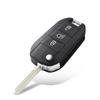 S For Citroen C3 C4 Cactus Hella For Peugeot 208 301 508 5008 Expert Fob Flip Key Remote Car Smart Key Shell Case