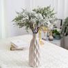 1pcs Christmas Tree Pine Branches Artificial Fake Plants Snow Pines Garland For Christmas Wreath Party Decor Xmas Gifts Ornament