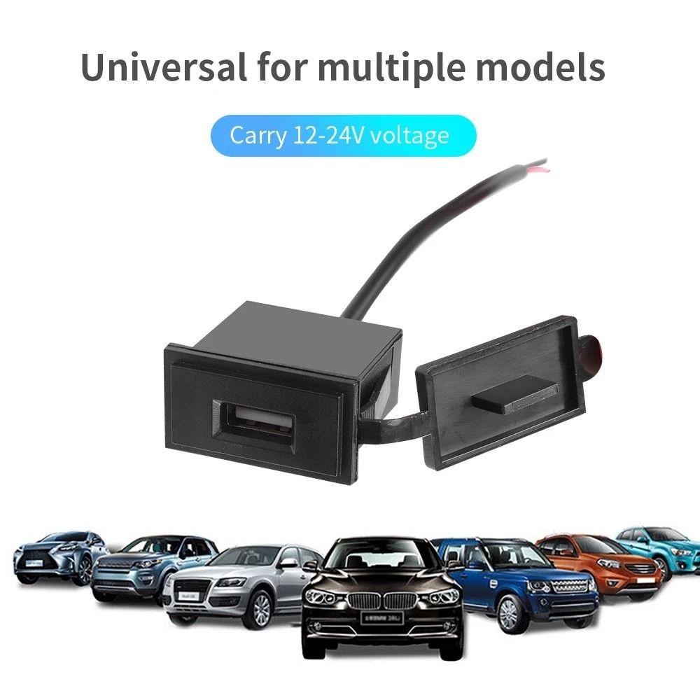 Charger For Motorcycle Auto USB Charger Socket USB Car Charger Power Adapter Charging Station