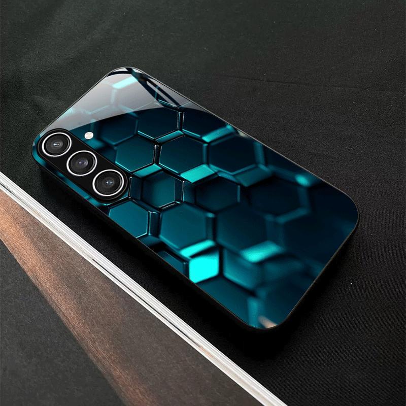 Trend Exquisit Luxus High-End Handyhülle Glas-Handyhülle für Samsung Galaxy S26 S25 S24 S23 S22 S21 FE Ultra Plus Sturzfest
