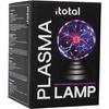 Lampe plasma - I-TOTAL - 3 pouces - Sensible au toucher et au son - Rechargeable USB