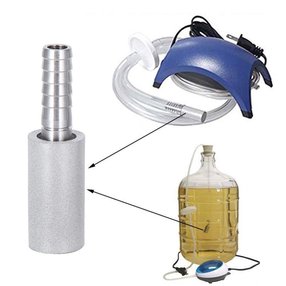 2pcs 0.5 Micron Aeration Stone Stainless Steel Brewing Accessories Oxygenation Stone  Home Brewing