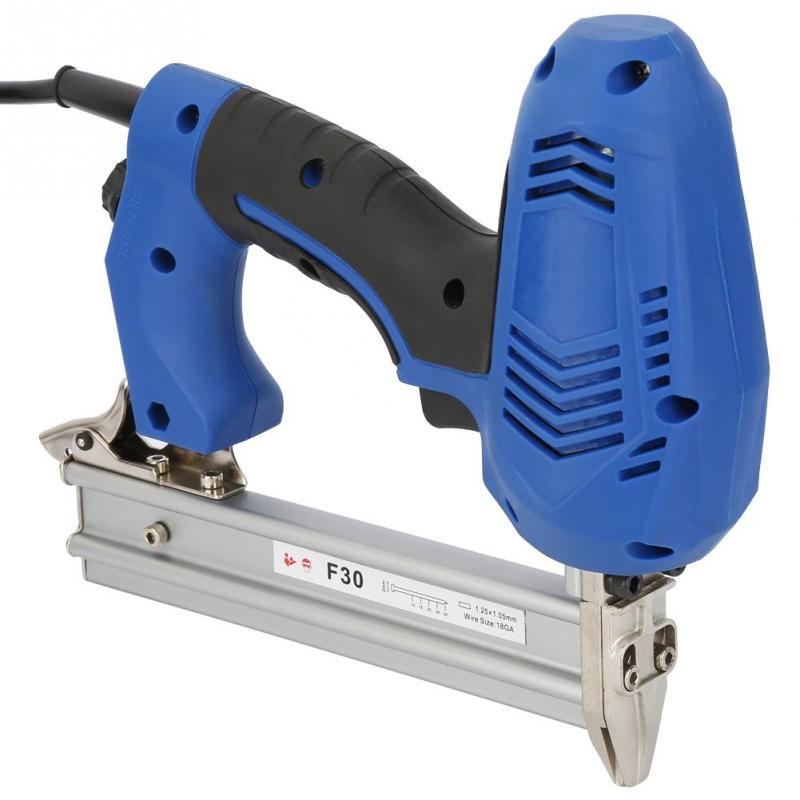 Durable Heavy-Duty Electric Nail EU Plug 220V for Woodworking DIY Cabinet Decoration Nail Durable Heavy-Duty Electric Nail EU Plug 220V for Woodworking DIY Cabinet Decoration Nail