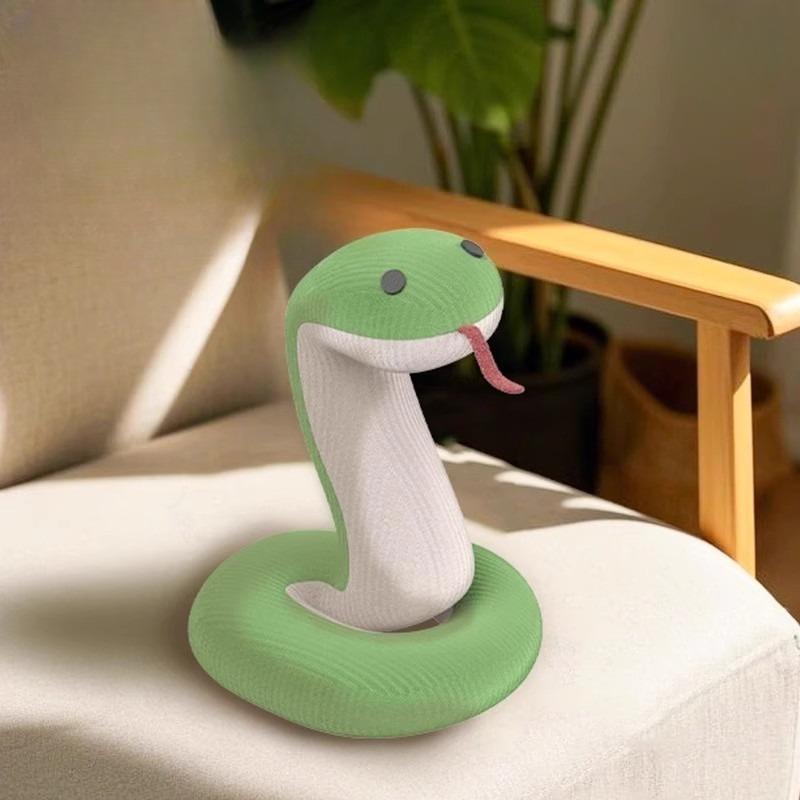 Cat Toy Snake Crinkle Sound Toy Soft Linen Interactive Exercise Kicking Toy Suitable for Indoor Cats Suitable for All Breeds