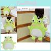 Trendy Cartoon Frog Backpack For Girls And Boys Playful Lightweight School Bag