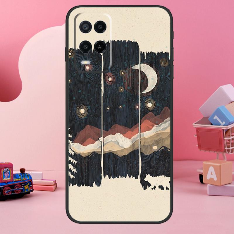 Summer Nights Case For Oppo A5 Pro A15 A17 A57 A77 A18 A38 A58 A78 A98 A94 A74 A54 A16 A76 A96 A40 A60 A80