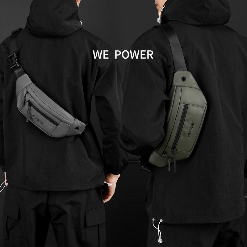 Fashion Men's Waist Packs Chest Bag  Oxford Crossbody Bags For Men Fashion Casual Men Bag Handbag Male Chest Pack