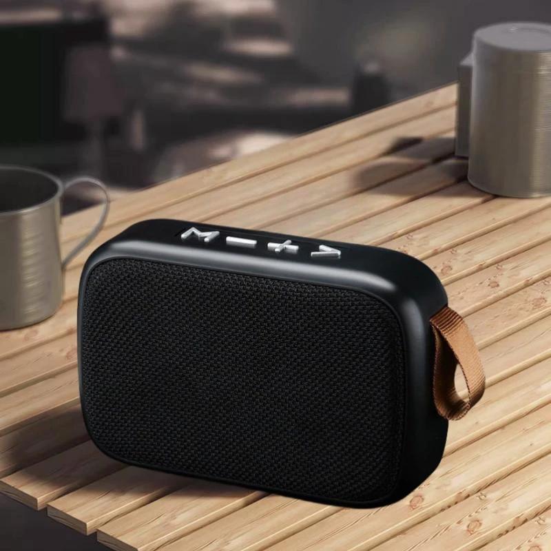 

1PC Міні тканинний динамік Портативна бездротова звукова панель Bluetooth 5.0 Спорт на відкритому повітрі HIFI Гучномовець J Підтримка TF Card FM L Радіо
