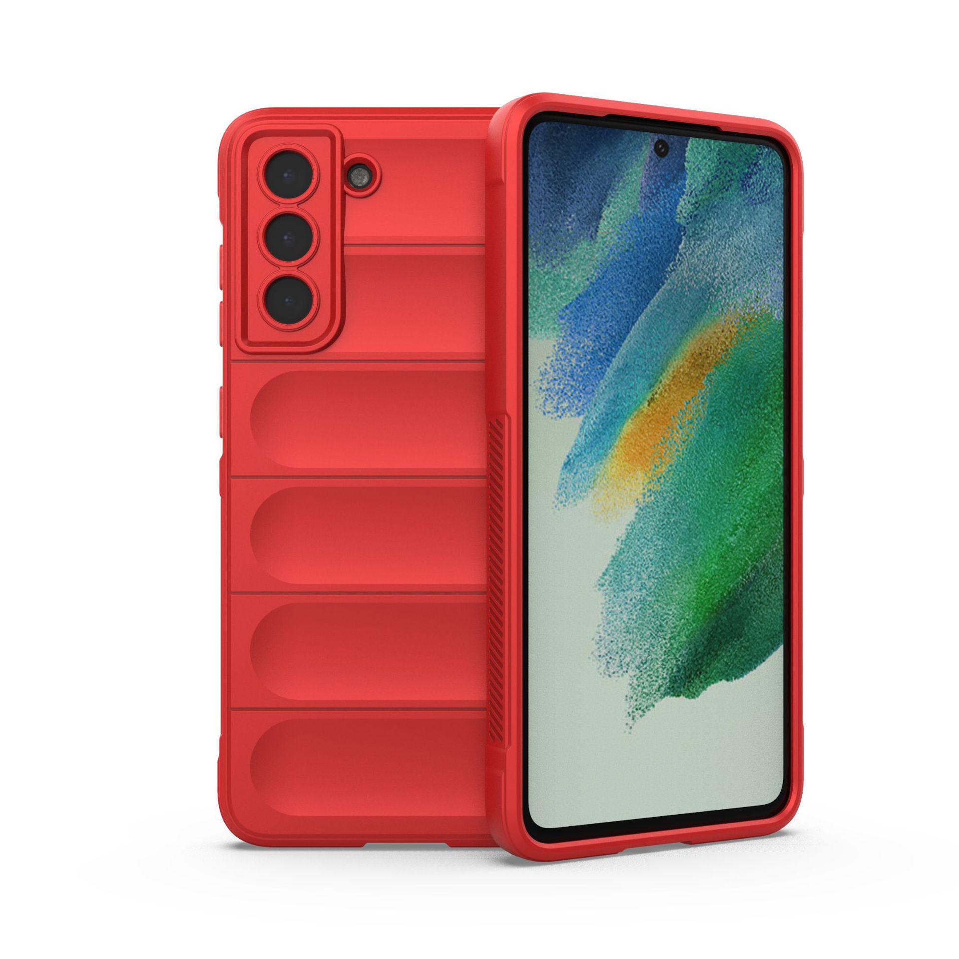 Доступный: Ударопрочный защитный чехол Illusion Shield для Samsung S21 FE Samsung A13 4G/5G красный