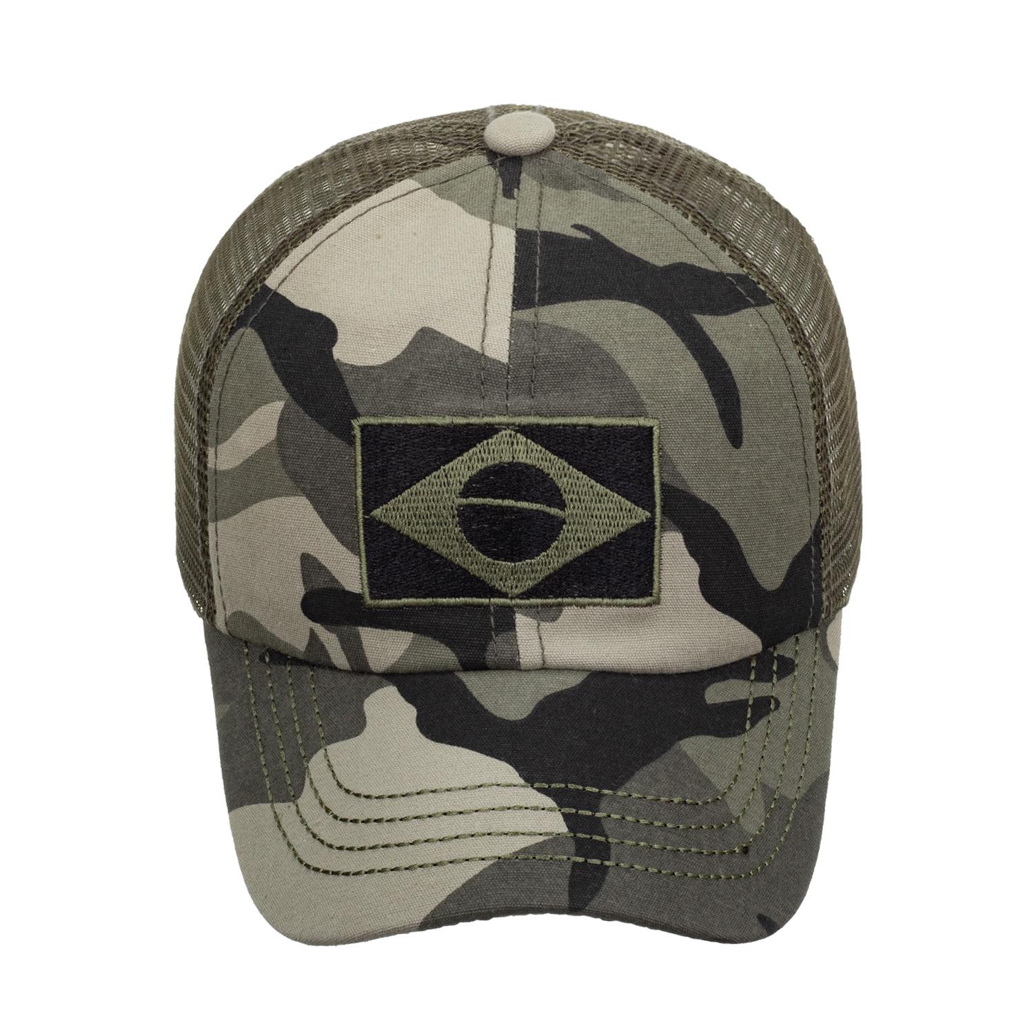 

New camouflage round mesh cap baseball cap women s sun hat камуфляжний
