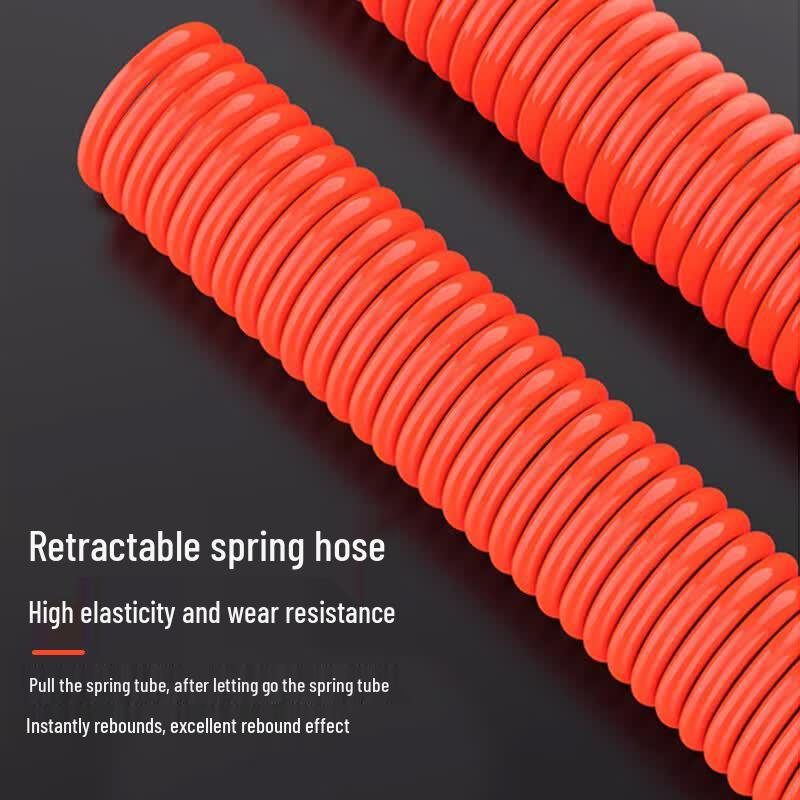 BERRYLION PU Spring Air Hose CN Plug (adapter Included)