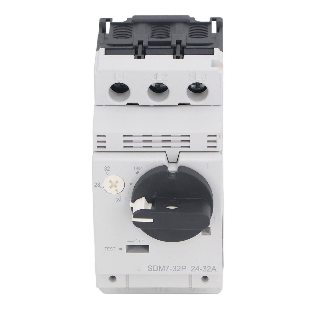 Motor Circuit Breaker 24?32A 35mm DIN Rail Mount Knob Control Motor Protection Switch AC400 415V