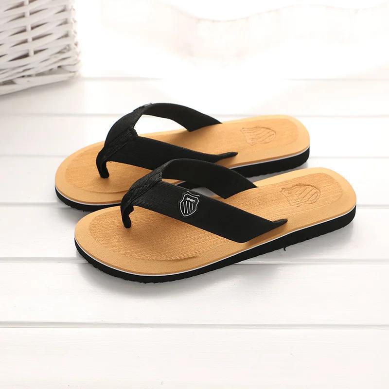 Fashion 2025 Men New Summer Shoes Men Flip Flops High Quality Beach Sandals Anti-slip Zapatos Hombre Casual Shoes Man Slippers Zapatos
