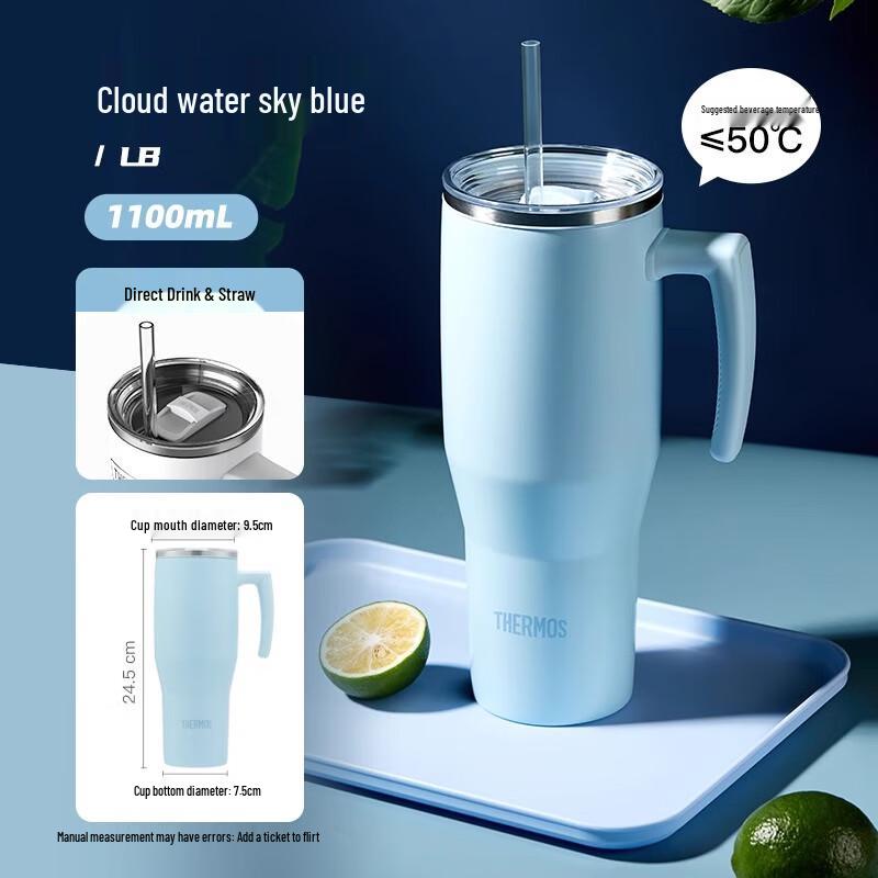 

Thermos Ice Lord Double-Drink Insulated Sports Water Bottle