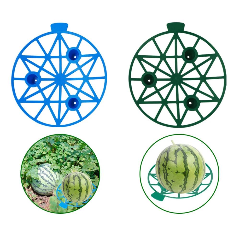 1-5Pcs Watermelon Stand Fruit Stand Support Basket Frame Vegetables Plant Tray Rack Melon Squash Pumpkin Protective Tools