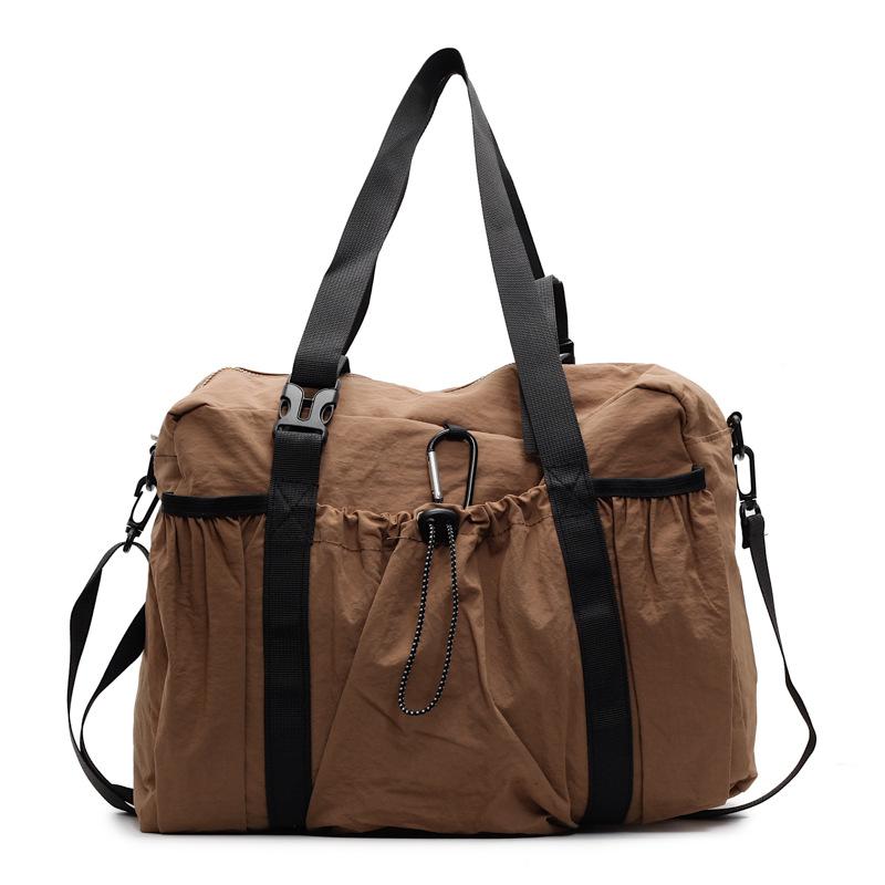 Popular New Large Capacity Bag Women's Fresh Casual Shoulder Travel Bag Simple Fashion Texture Portable Tote Bag
