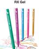 RX Gel Gel Ink Ballpoint 27111901 Faber-Castell 0.7mm Pen, 5-Color Set,