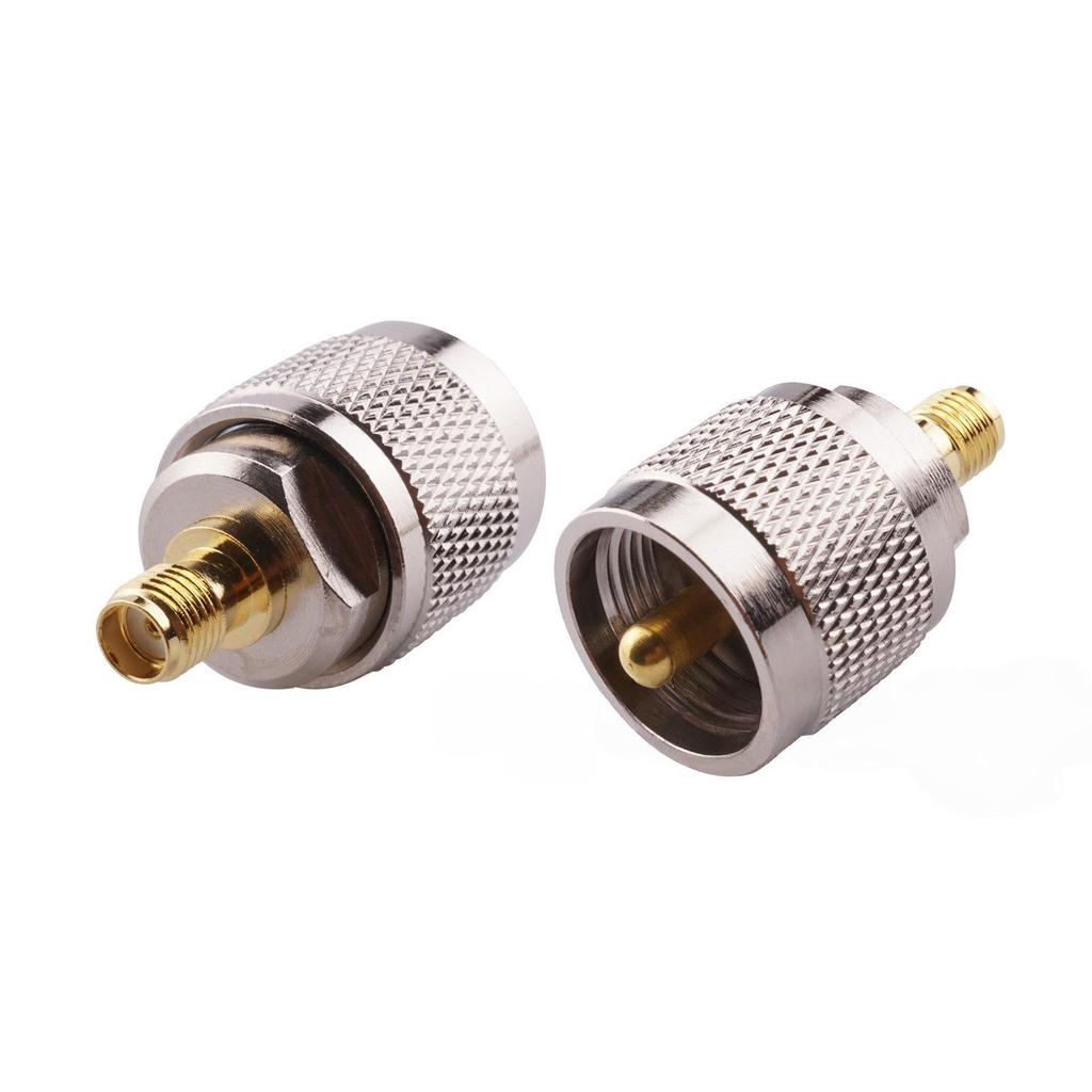 SMA To UHF PL259 SO239 RF Coaxial Walkie Talkie Antenna Adapter