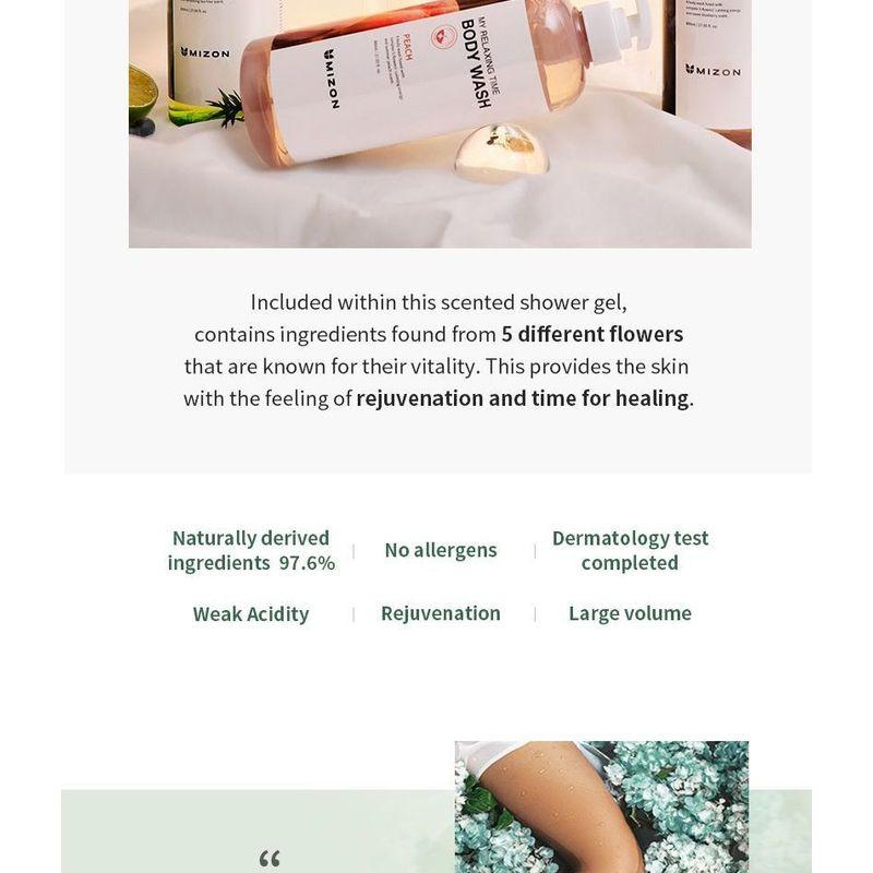 MIZON - My Relaxing Time Body Wash - 5 Types