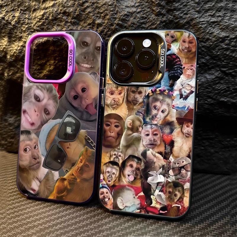 New Creative Monkey Pattern Case For Samsung Galaxy A26 A36 A56 A25 A35 A556 A34 A54 A53 S25 S24 Ultra S23 FE S22 S21 Plus Cover